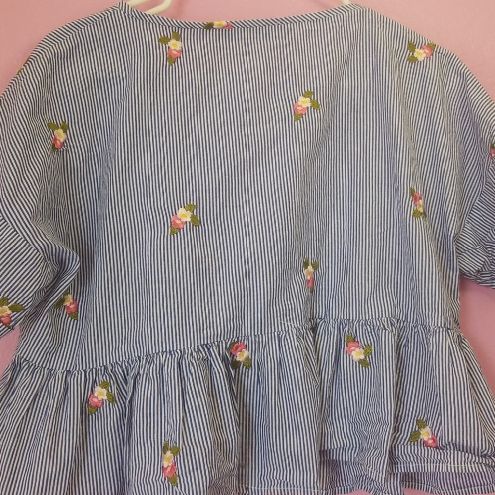 Zara Basic Collection Crop Top - image 4